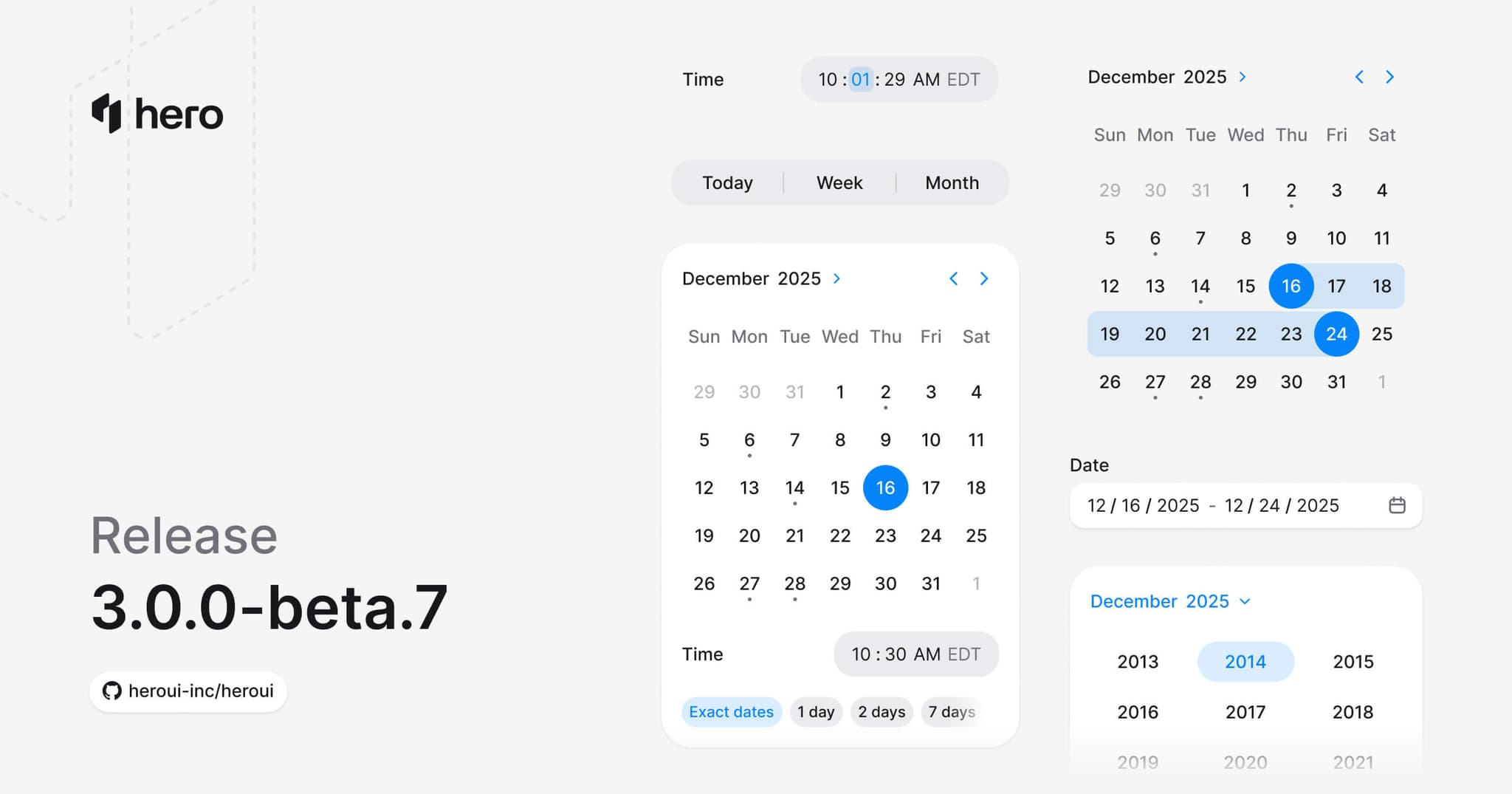 HeroUI v3 Beta 7